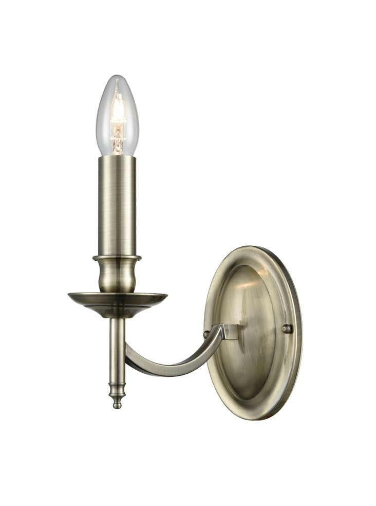 Camilla 1/2Lt Wall Bracket Fitting Only - Chrome/Bronze Finish