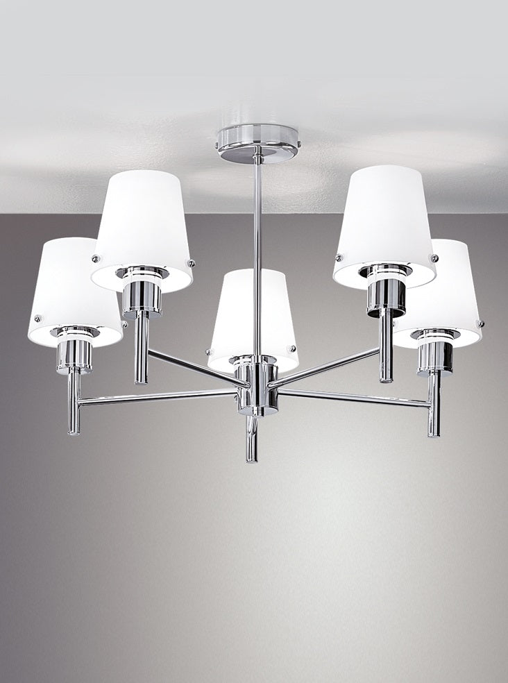 Tunisia 1/2Lt Indoor Semi Flush Ceiling Light in Various Finish