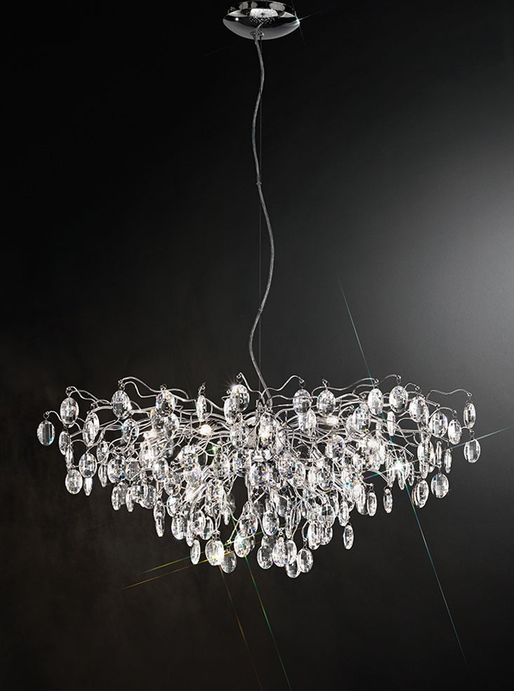 Beckham 12/13/15/21 Light Pendant - Chrome Finish