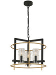 Bisto 3Lt Centre Ceiling Light - Antique Iron Finish