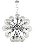 Retract 18 Double Height Fitting - Black & Silver Finish