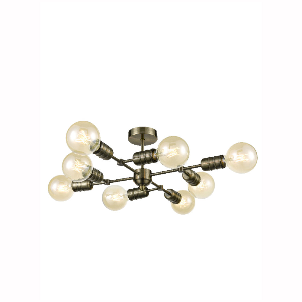 Pact 6/8Lt Ceiling/Wall - Antique Brass/Gunmetal Finish
