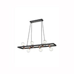 Vintage 6Lt Kitchen Light - Black & Copper Finish