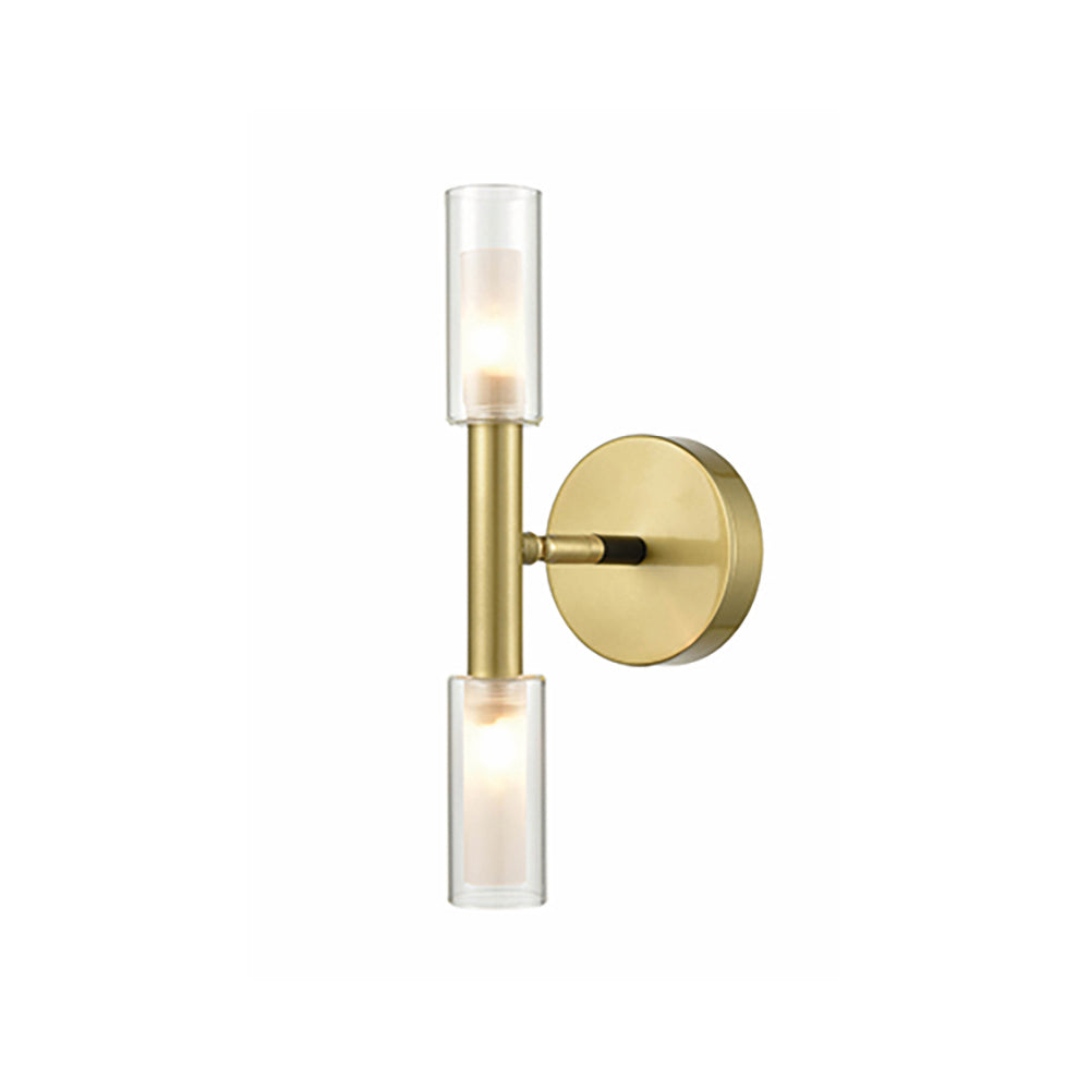 Baton 2 light Wall Bracket - Bronze Finish