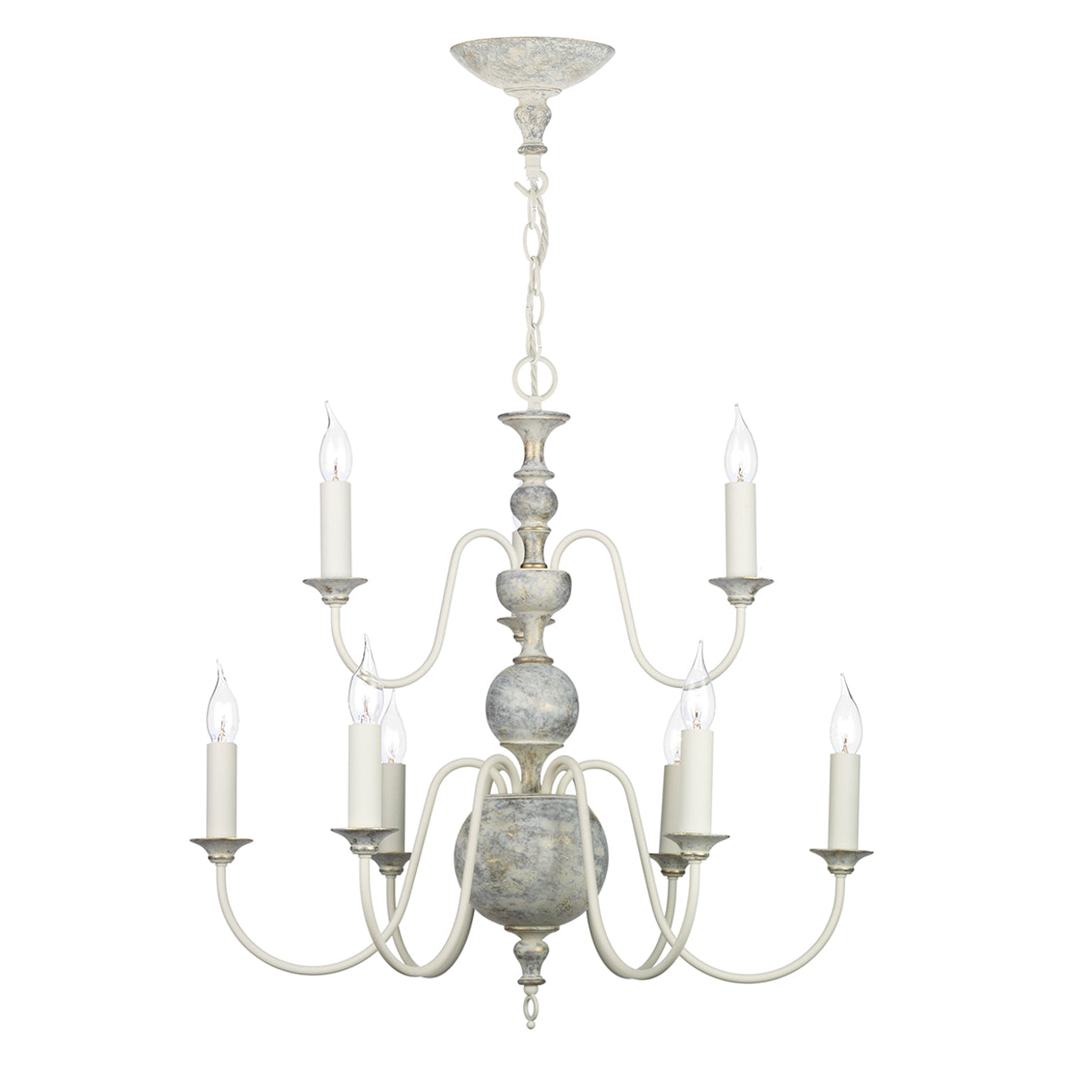 David Hunt Flemish 3/5/9/15Lt Multi-Arm Pendant Various Finish