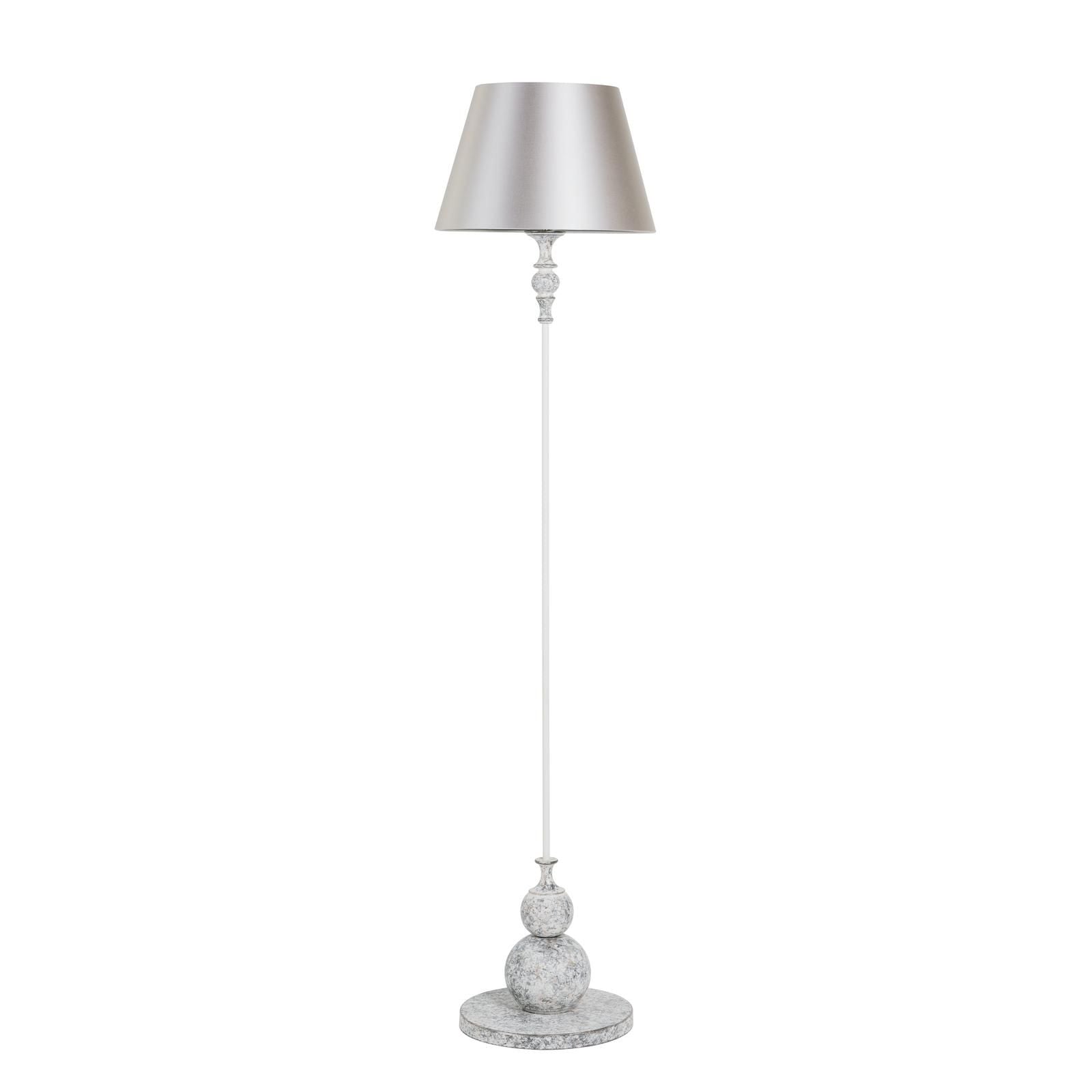 Flemish Floor Lamp Bespoke/ Distressed Cream- Base Only