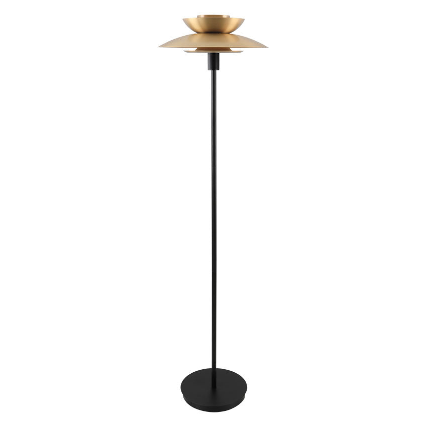 Beige Retro Style Metal Floor Lamp E27 In Various Finishes