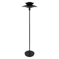 Beige Retro Style Metal Floor Lamp E27 In Various Finishes