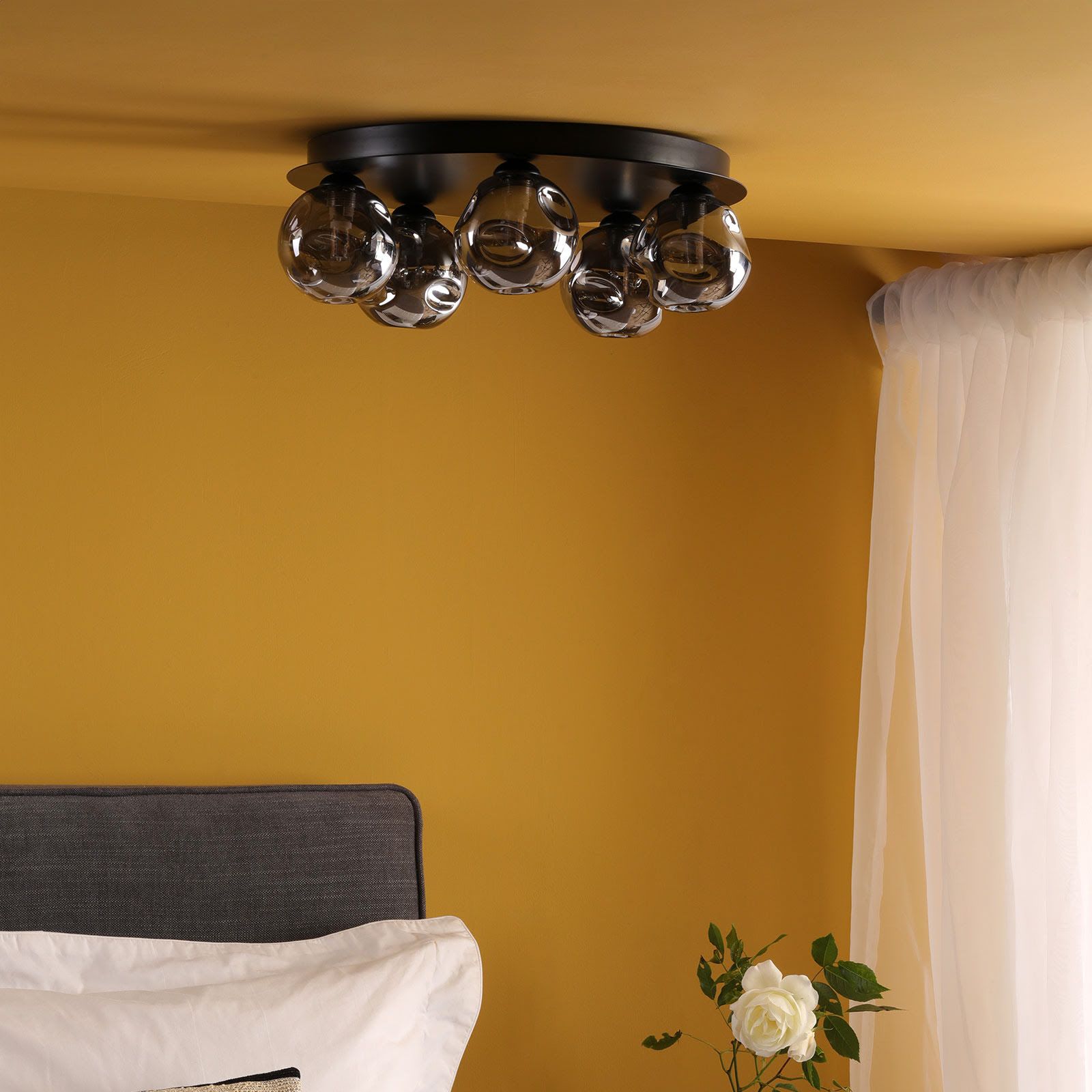 Foley 3/5 Lt Flush Light -Various Finishes