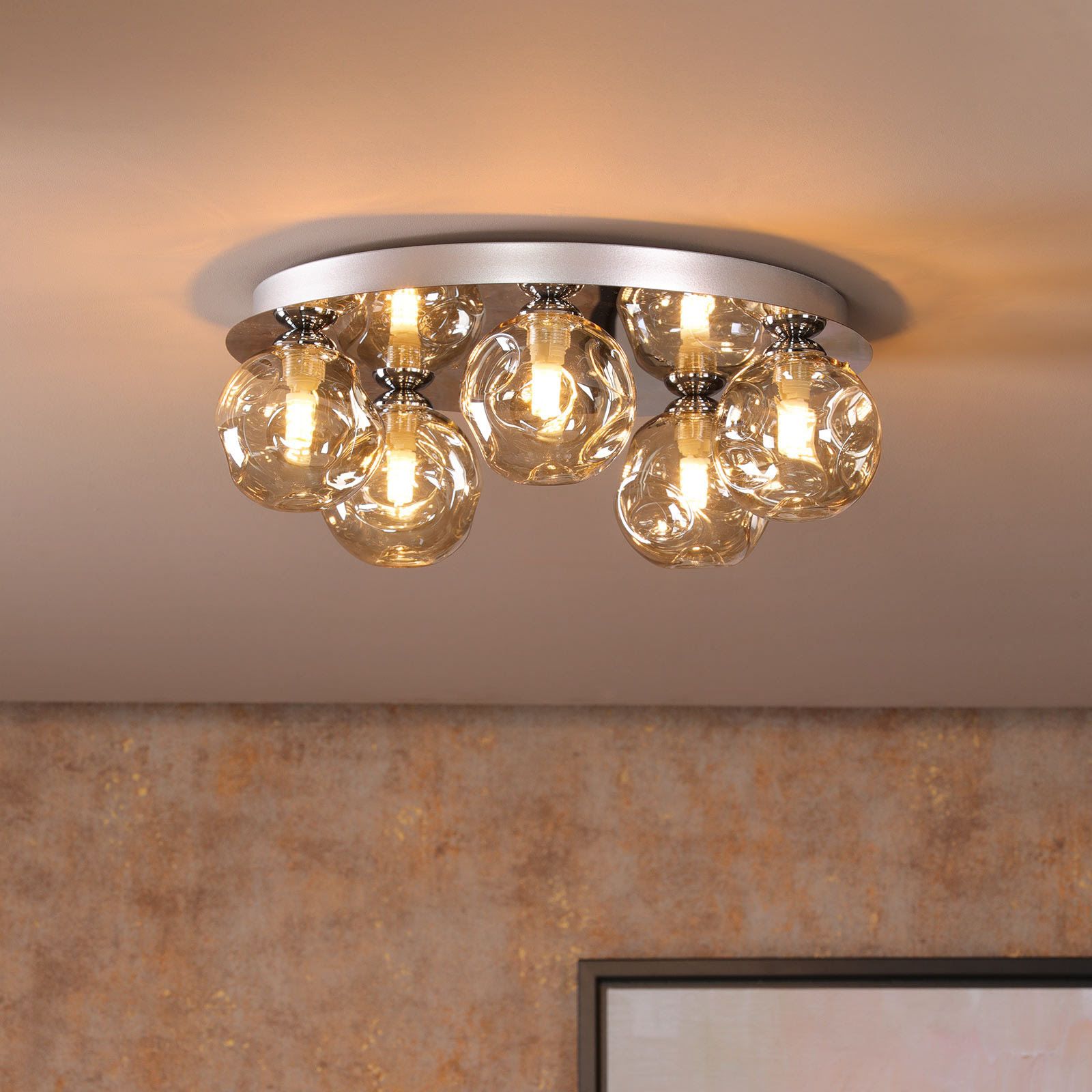 Foley 3/5 Lt Flush Light -Various Finishes