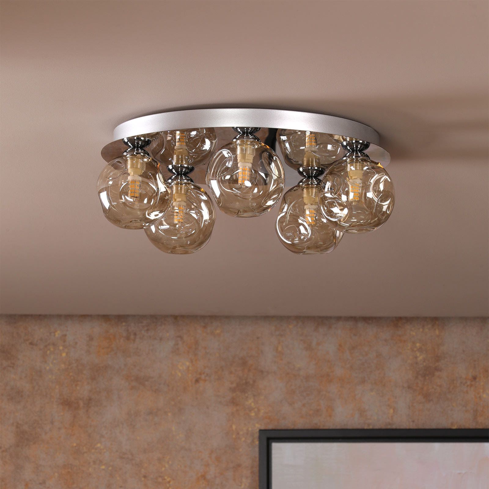 Foley 3/5 Lt Flush Light -Various Finishes