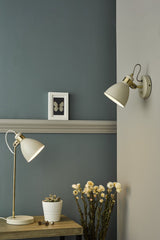 Frederick Single Wall Spotlight - Satin Grey
