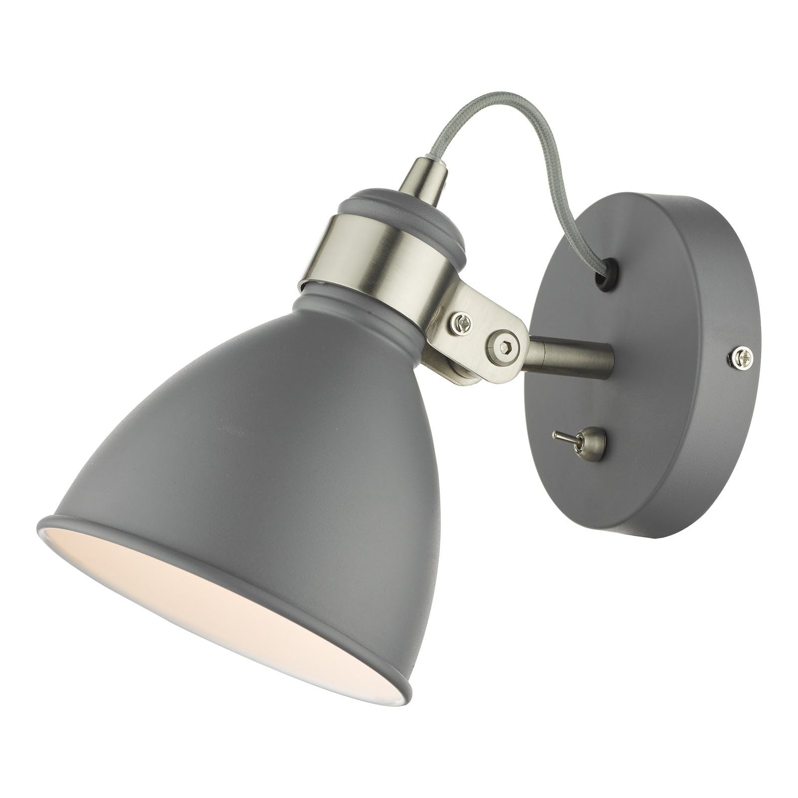 Frederick Single Wall Spotlight - Various Finishes