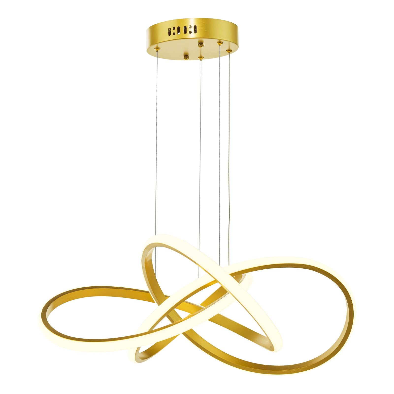 Fusion LED Ceiling Light- Satin Gold