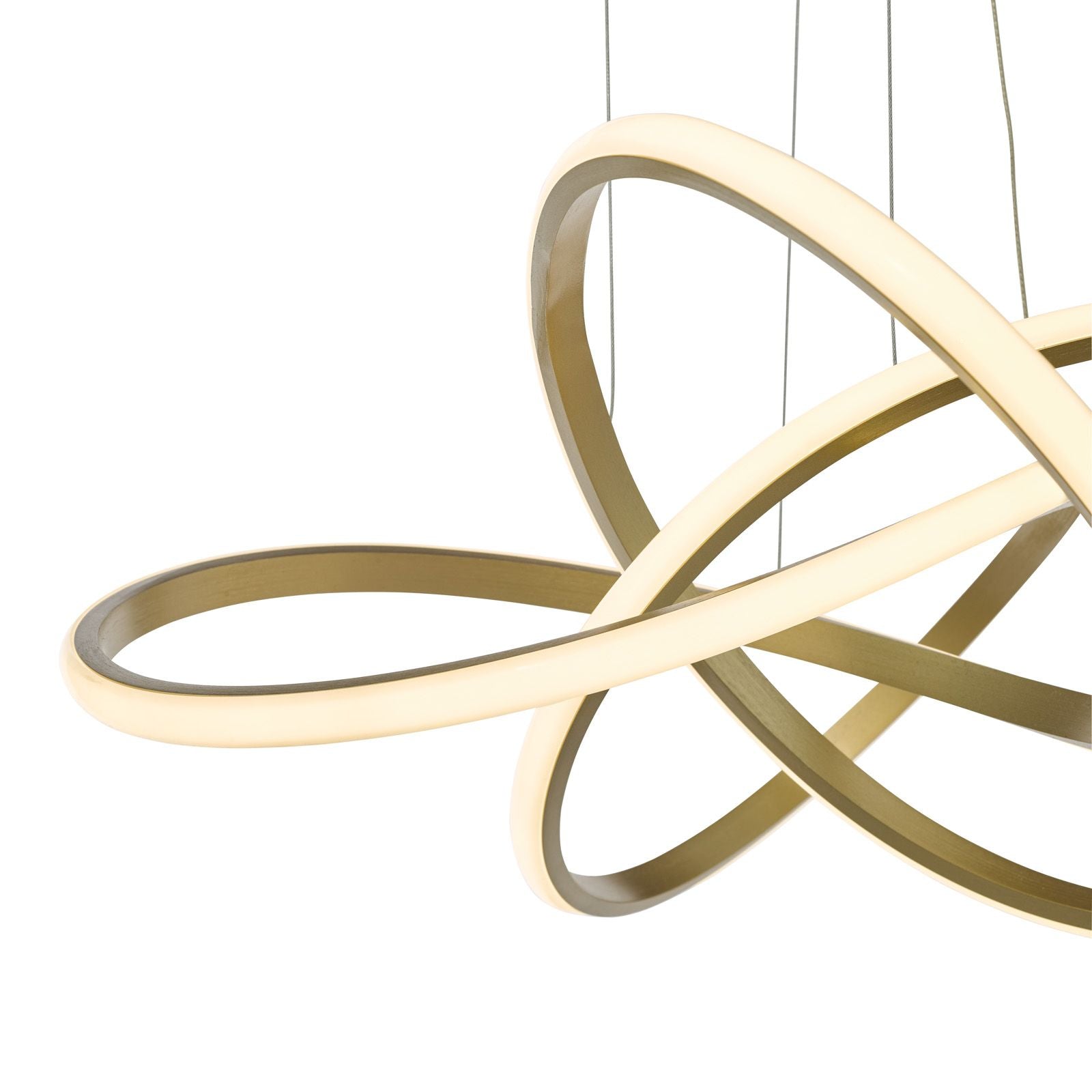 Fusion LED Ceiling Light- Satin Gold