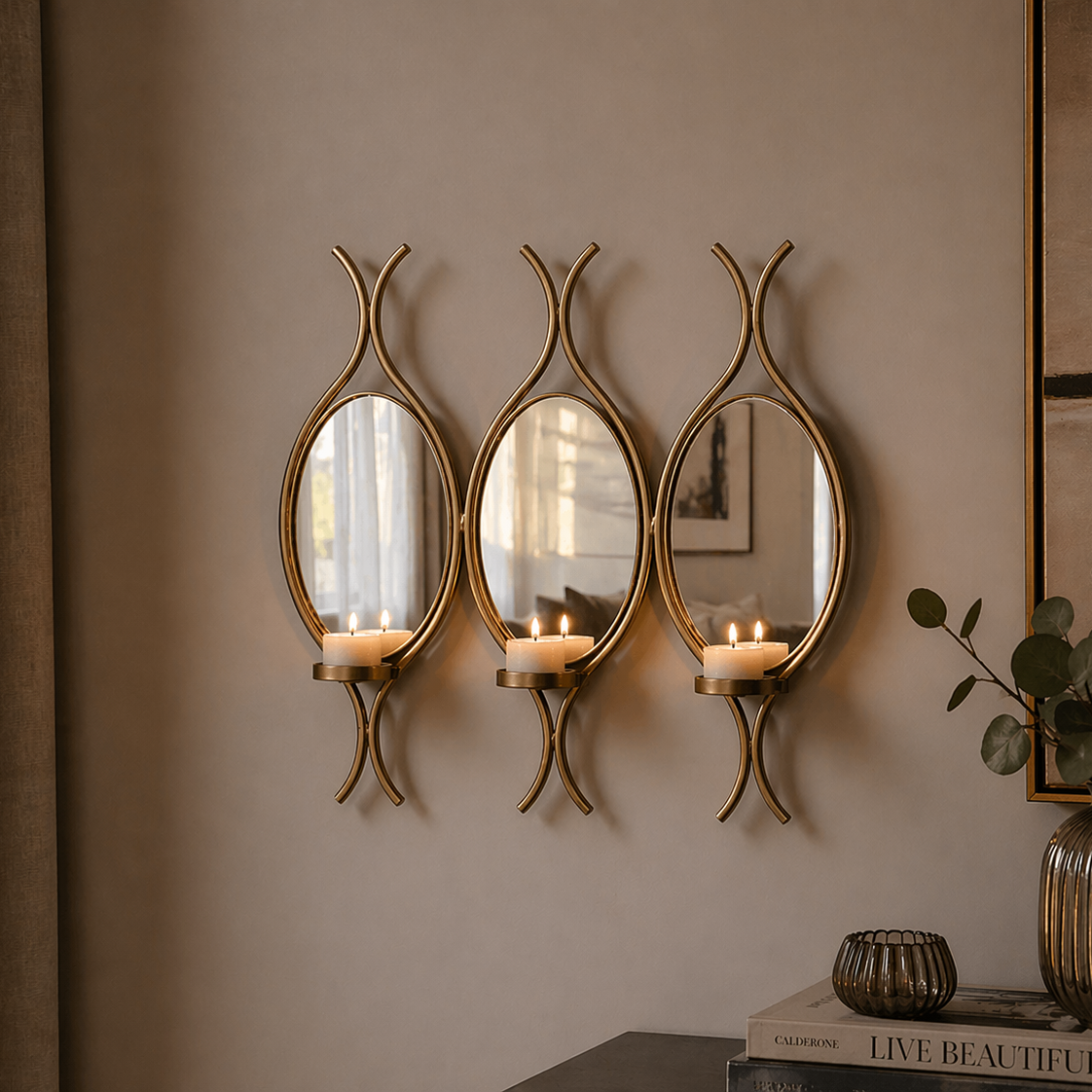 Claude Mirror Wall Sconce