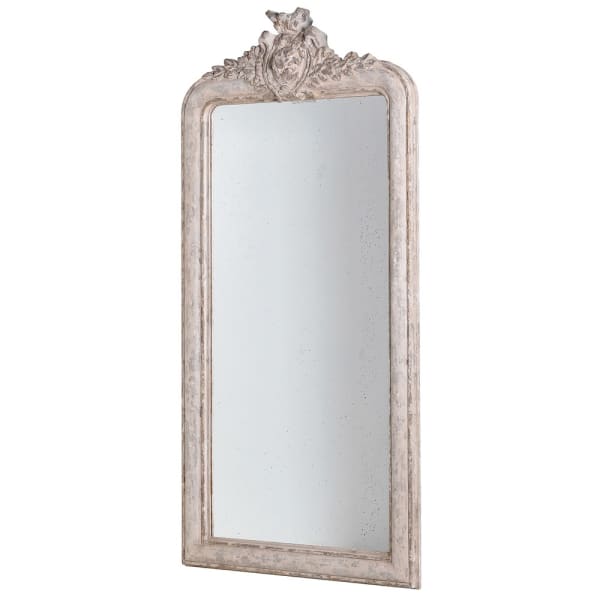 Tall Crest Top Mirror