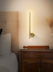 Fabian LED Linear Wall Light - Satin Brass