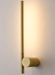 Fabian LED Linear Wall Light - Satin Brass