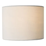 Gigi 16cm White Linen Drum Shade