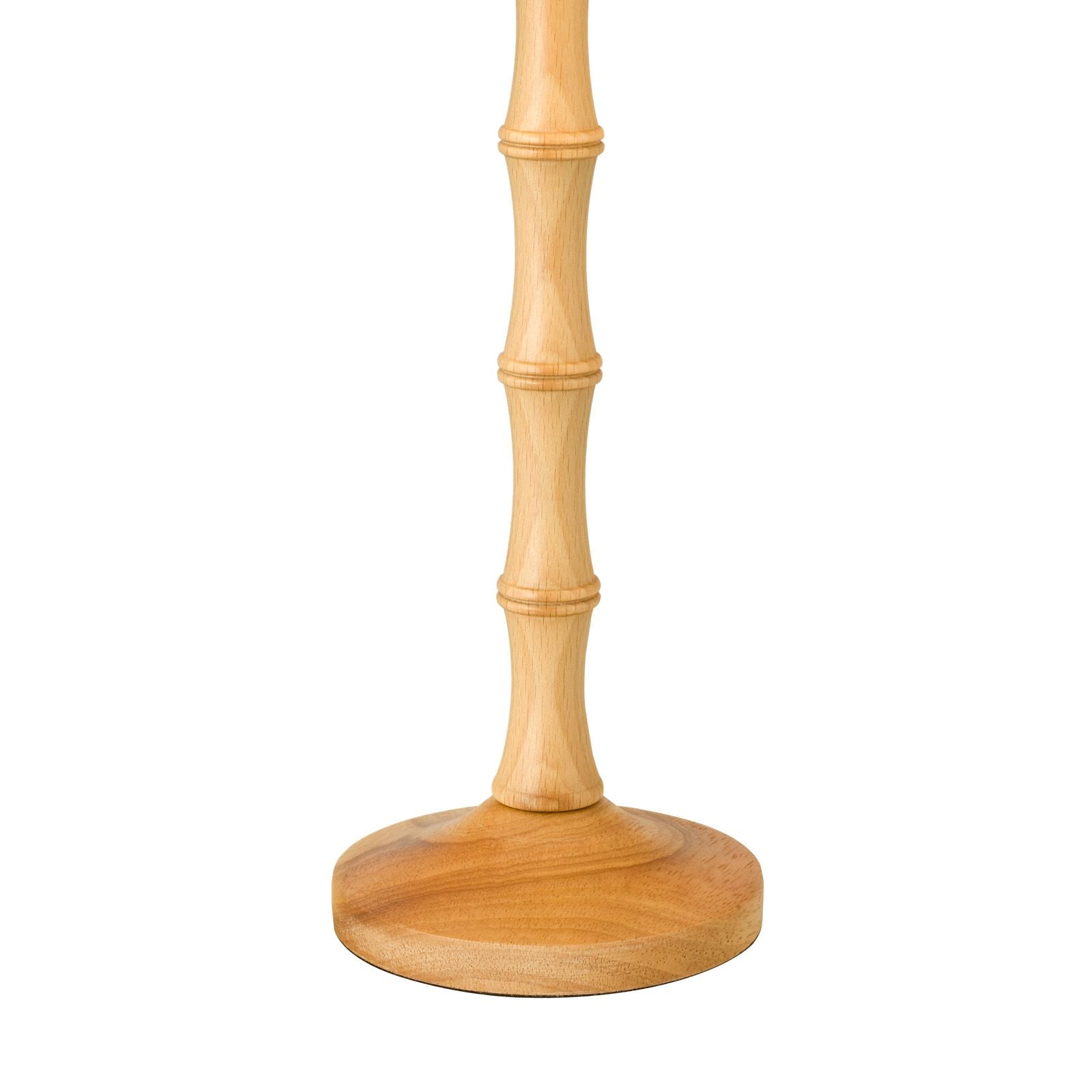 Giuliana Table Lamp- Wood with Rattan Shade