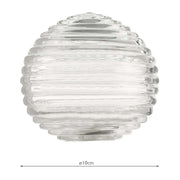 GL8 Ribbed Glass