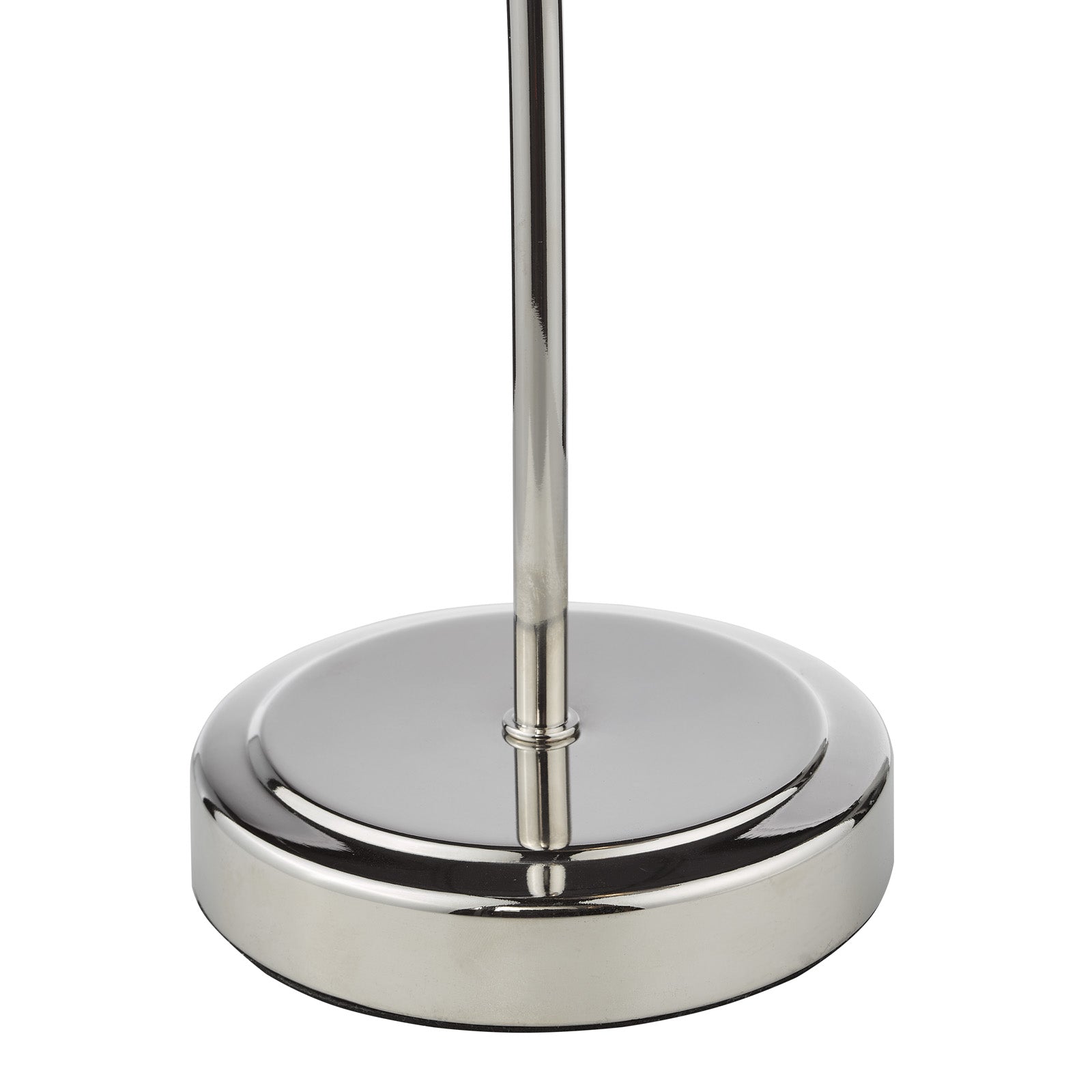 Glynis Table Lamp Antique Bronze/Polished Nickel & Ribbed Glass E14