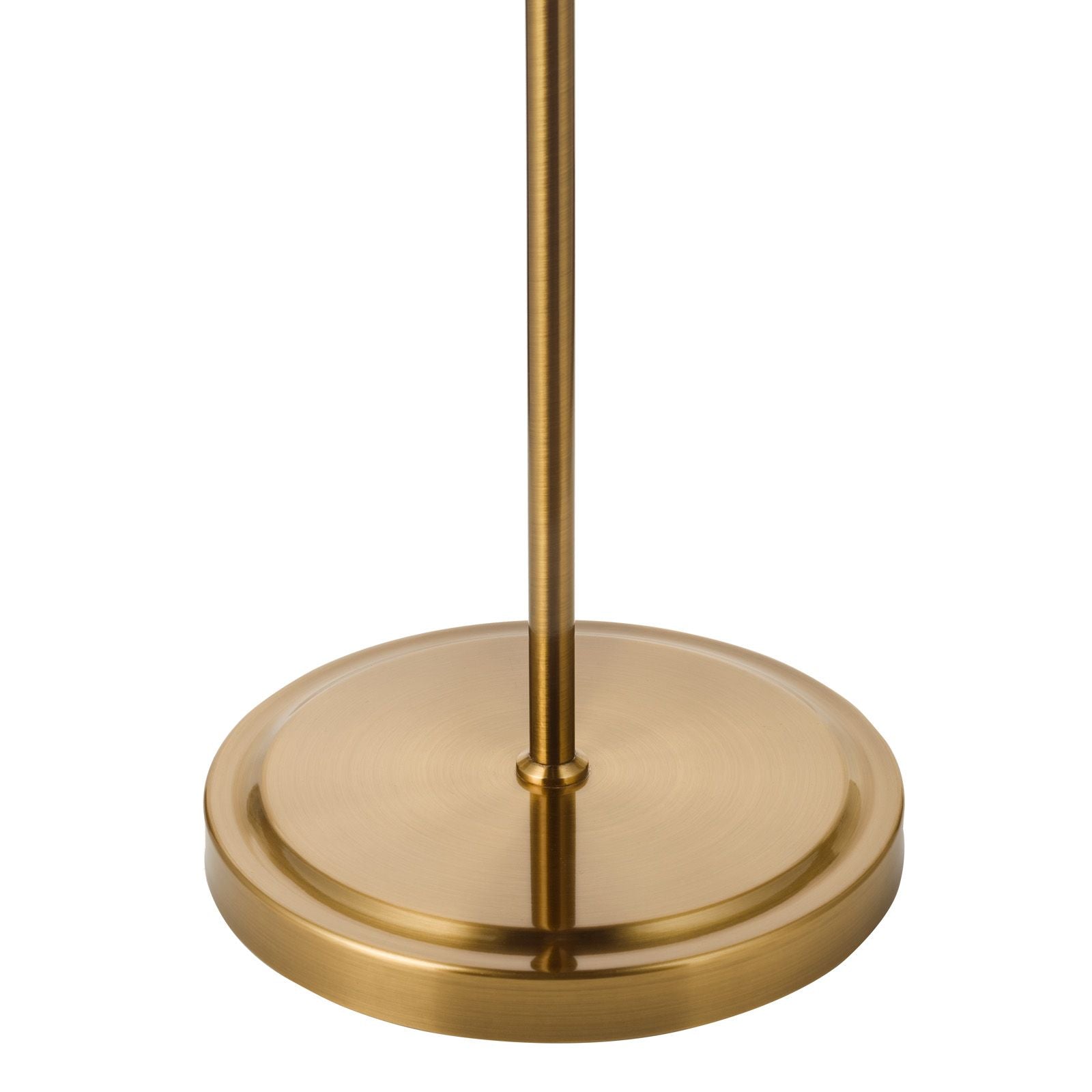 Glynis Floor Lamp- Polished Nickel/ Antique Bronze Finishes