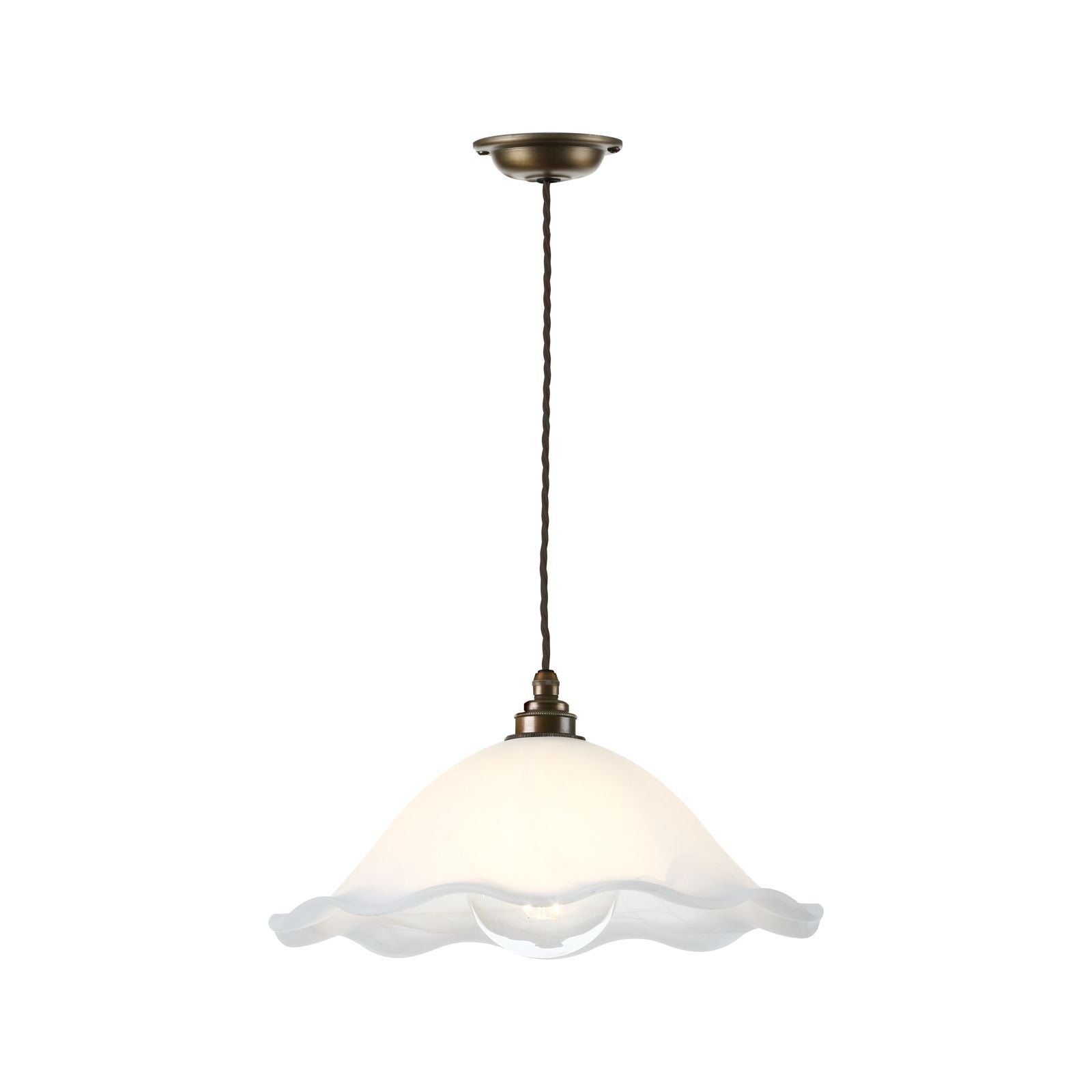 Gypsy 1 Light Small/Large Pendant Antique Brass