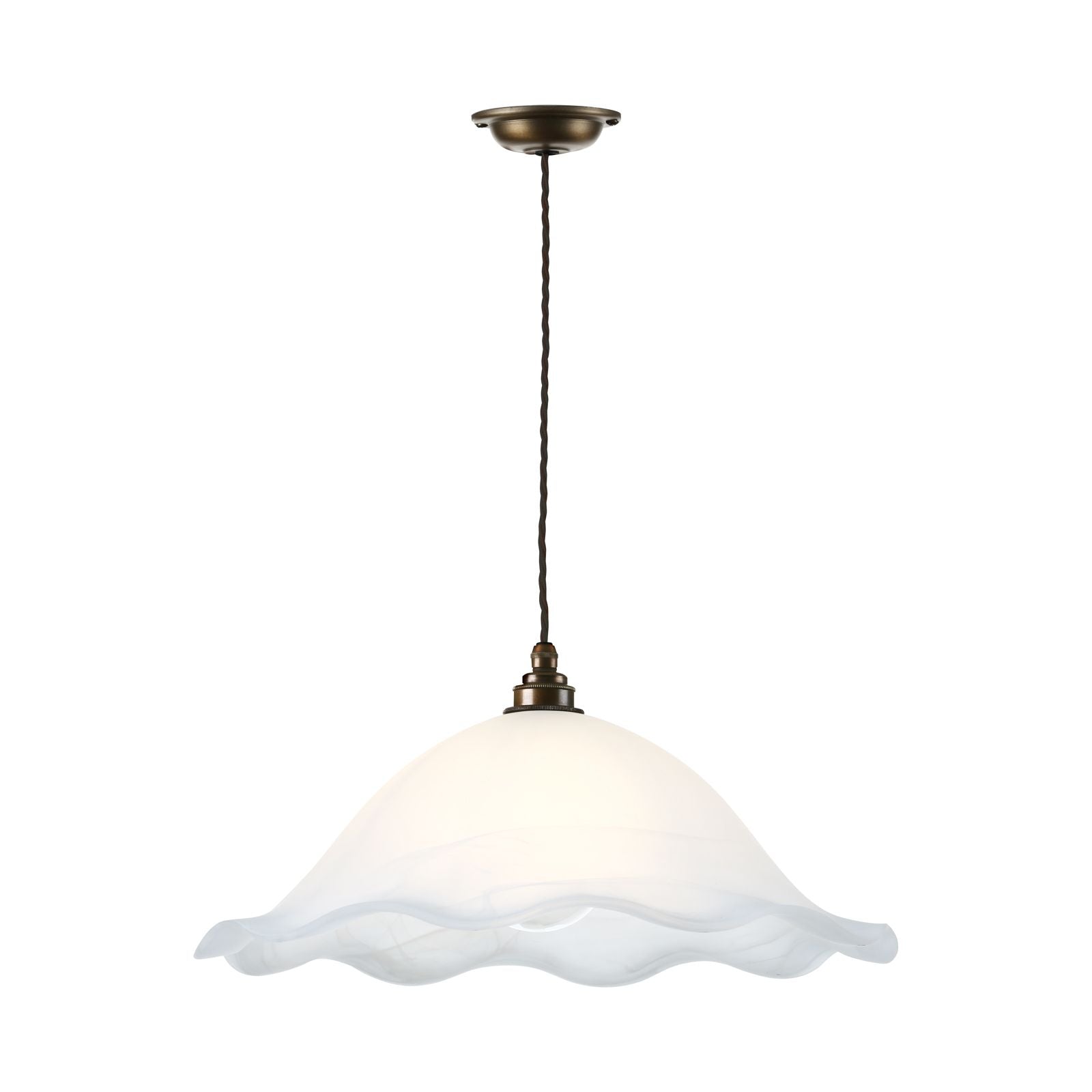 Gypsy 1 Light Small/Large Pendant Antique Brass
