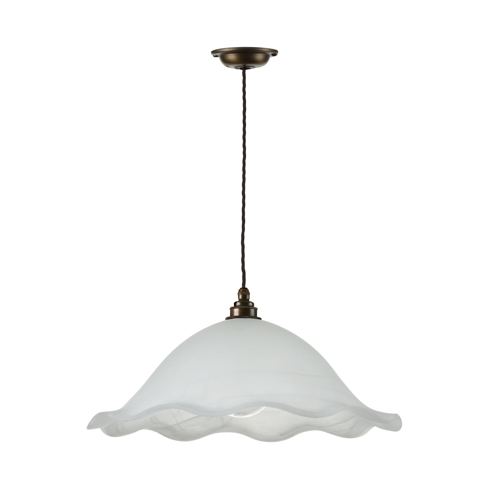Gypsy 1 Light Small/Large Pendant Antique Brass