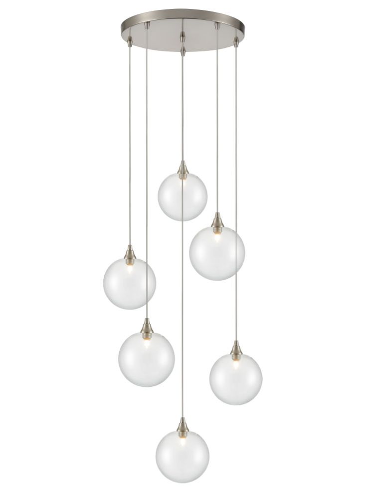 Polo 3/6Lt Cluster Ceiling Light in Various Finish