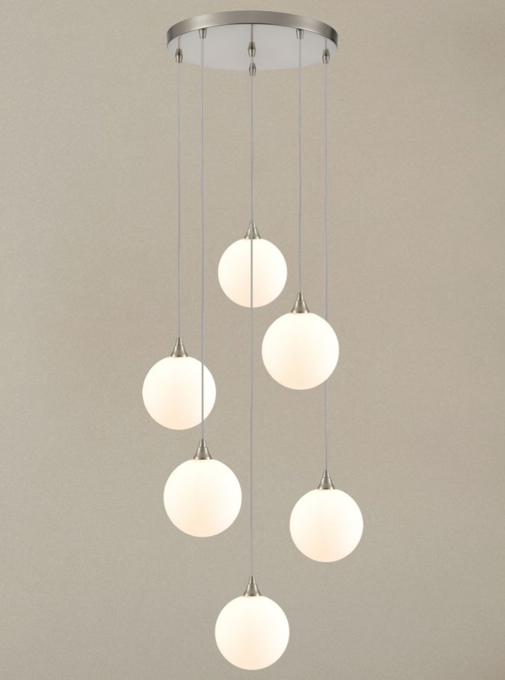 Polo 3/6Lt Cluster Ceiling Light in Various Finish
