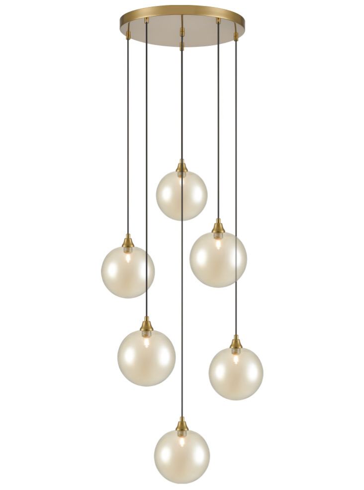 Polo 3/6Lt Cluster Ceiling Light in Various Finish