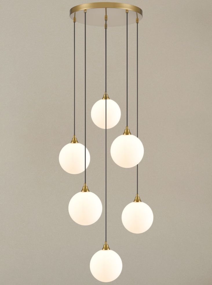 Polo 3/6Lt Cluster Ceiling Light in Various Finish