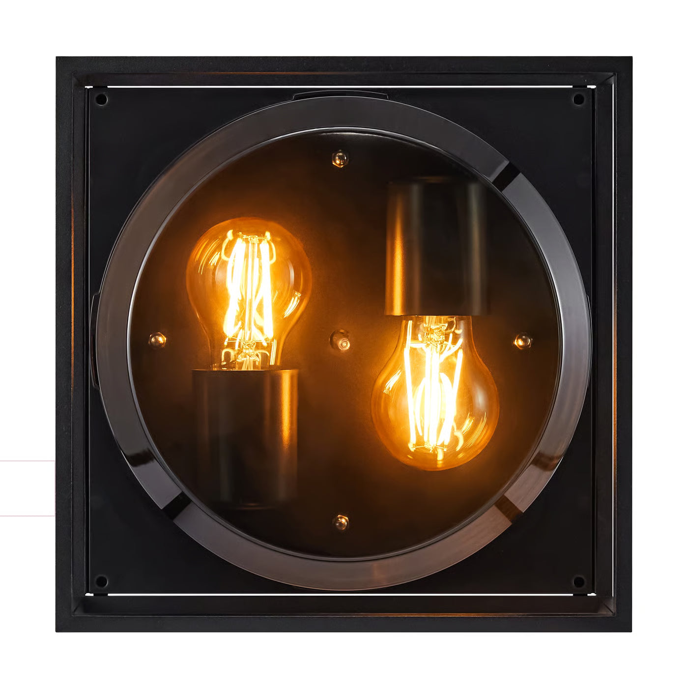 Griffin Ceiling Light- Smoked Finish
