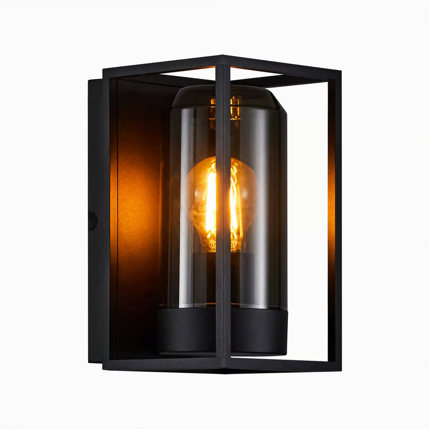 Griffin Wall light- Smoked Finish