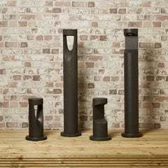 Grosvenor IP54 Bollard Light - 30cm and 80cm