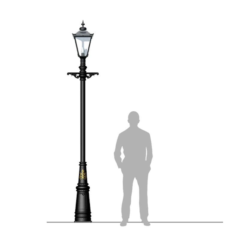Darnum 3.3m Lamp Post - Cast Iron