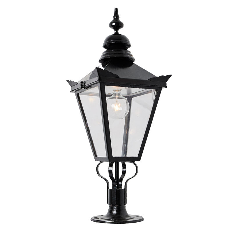 Camberwell 1Lt Flat Pier Lamp - Cast Iron
