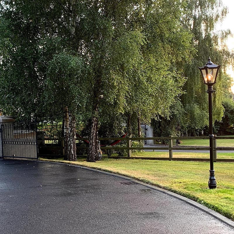 Frankston 2.6m Lamp Post - Cast Iron
