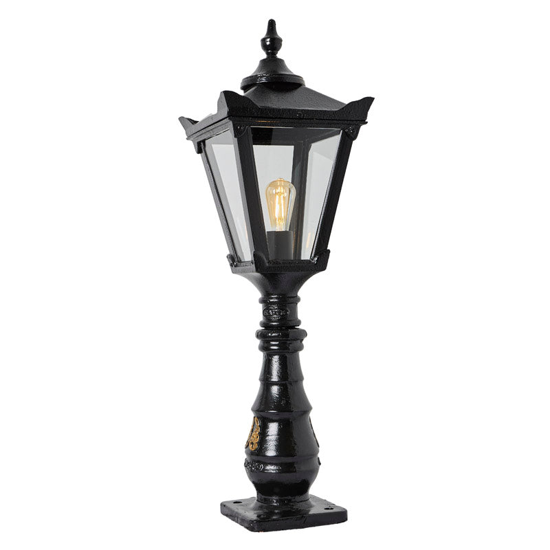 Hopetown 1.1m Pedestal Light - Cast Iron