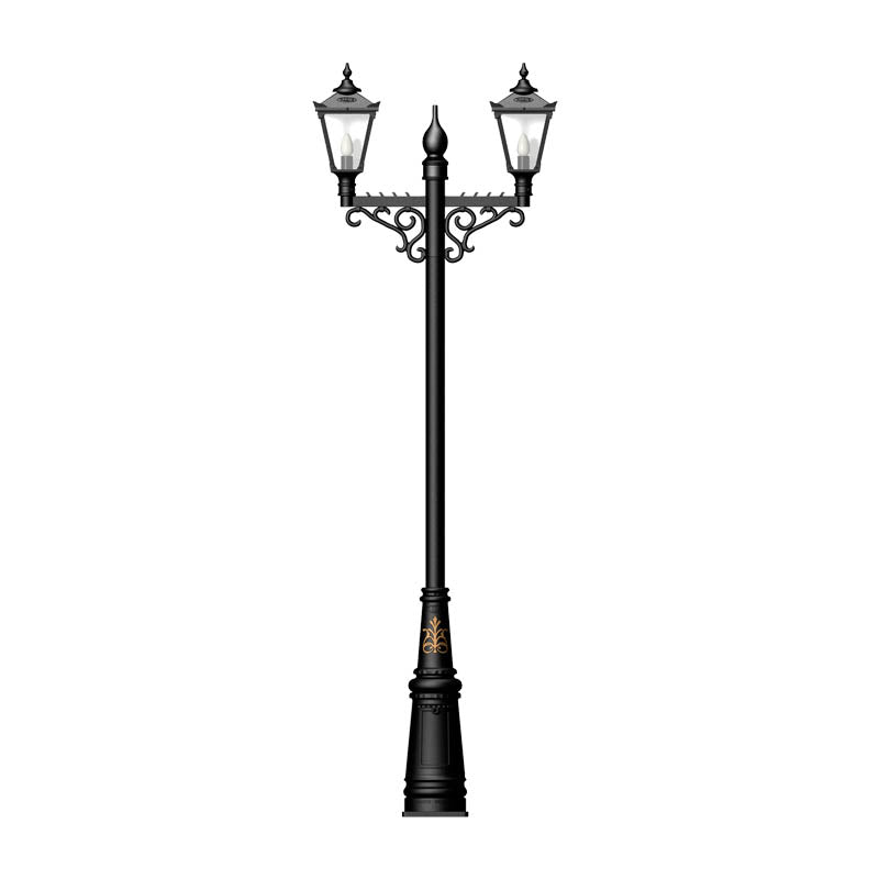 Killarney 2/3Lt Lamp Pole - Cast Iron