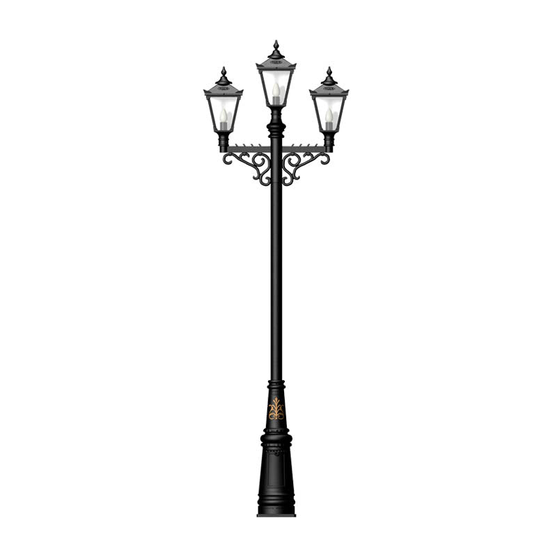 Killarney 2/3Lt Lamp Pole - Cast Iron