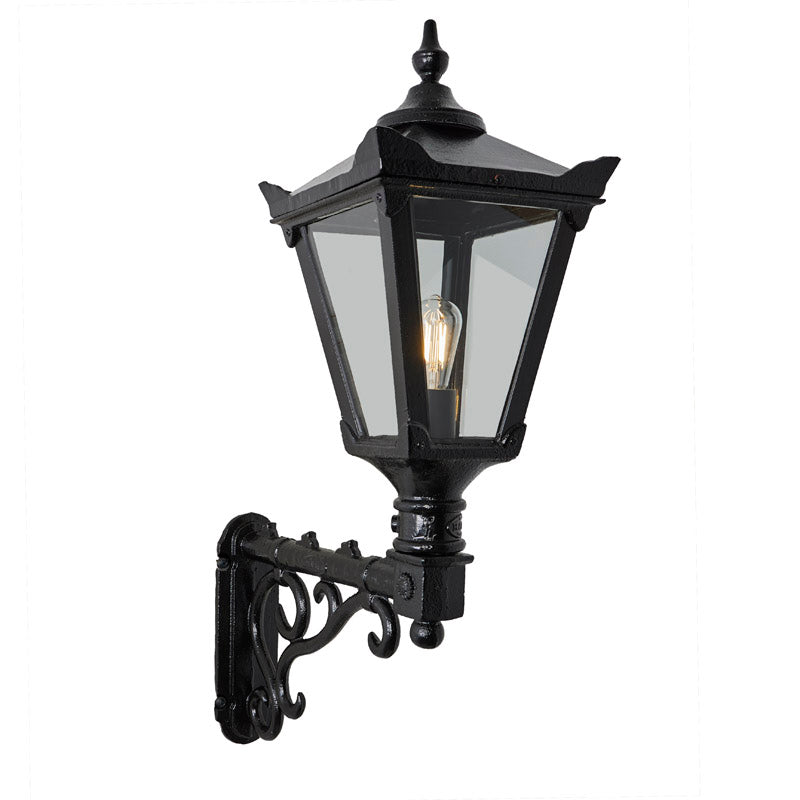 Malvern 1Lt Outdoor Wall Lamp - Cast Iron
