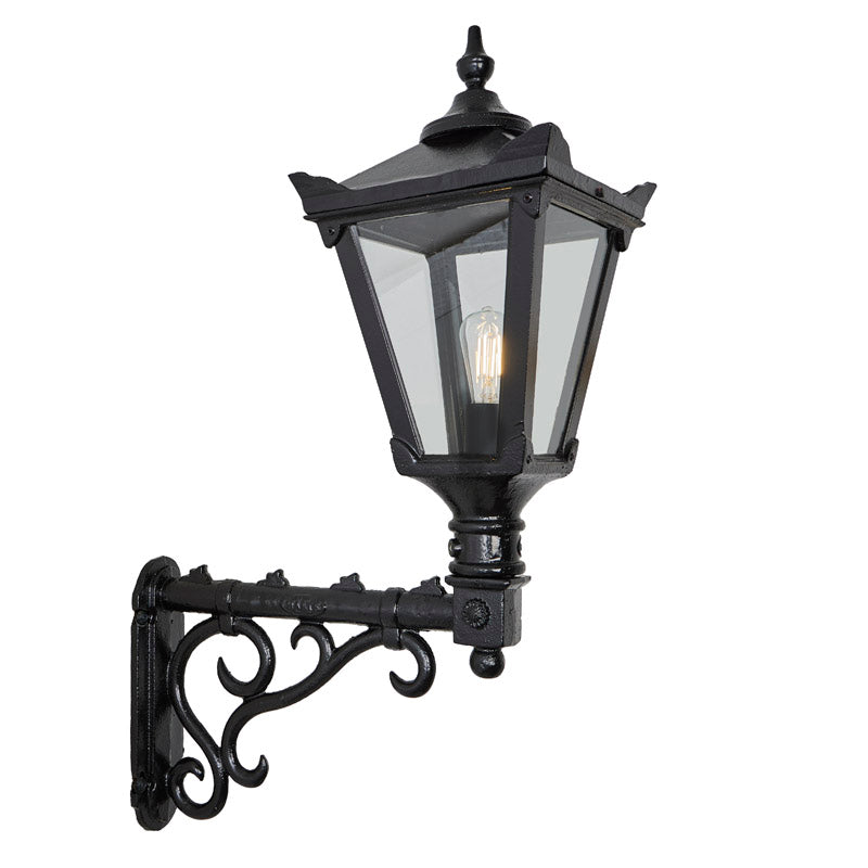 Malvern 1Lt Outdoor Wall Lamp - Cast Iron