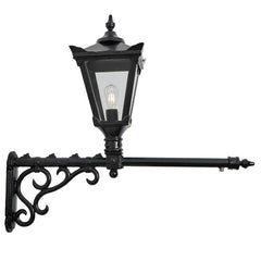 Tunstall 1Lt Outdoor Wall Lamp - Cast Iron