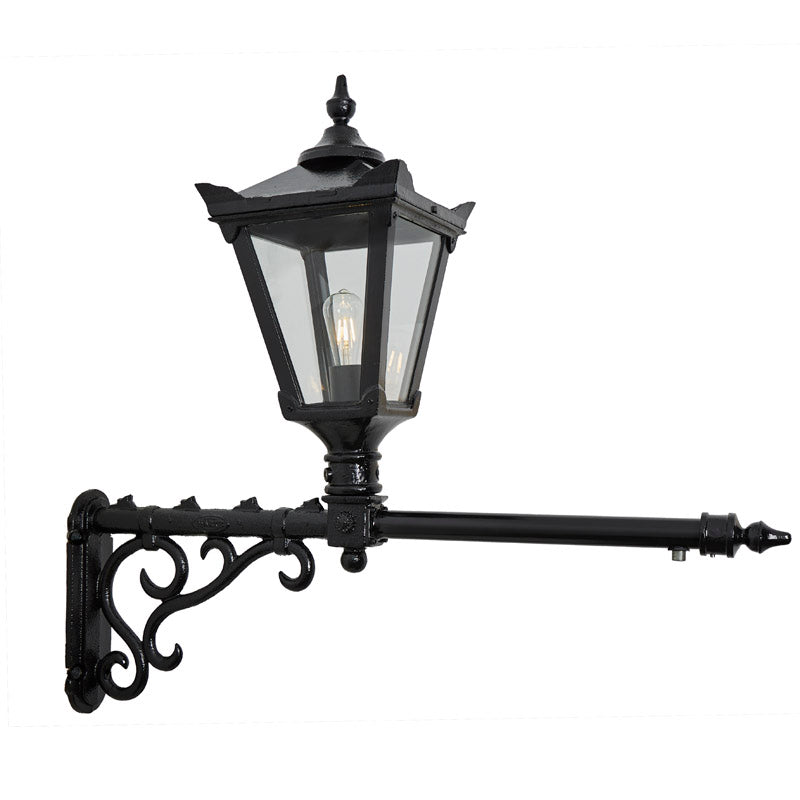Tunstall 1Lt Outdoor Wall Lamp - Cast Iron