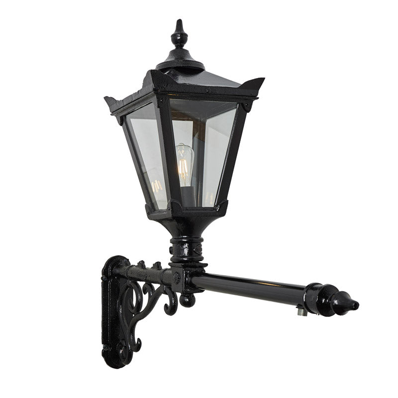 Tunstall 1Lt Outdoor Wall Lamp - Cast Iron