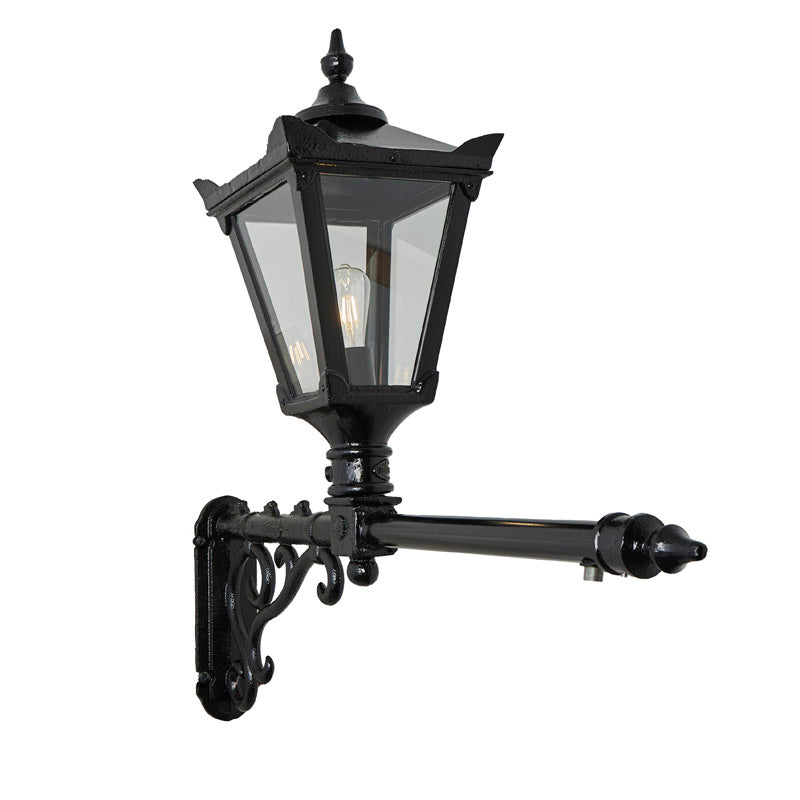 Tunstall 1Lt Outdoor Wall Lamp - Cast Iron